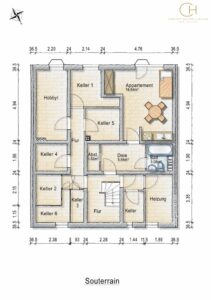 Grundriss Original UG