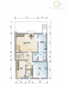 Grundriss UG bemaßt