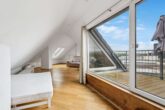 Stilvolle Maisonettewohnung mit Dachterrasse und Weitblick in begehrter Lage von Düsseldorf - Spitzboden