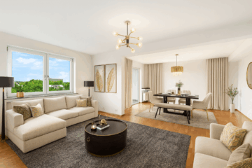 Großzügige 4-Zimmer-Wohnung mit Aufzug, Blick über den Zoopark und vielen Nutzungsmöglichkeiten!, 40239 Düsseldorf, Etagenwohnung