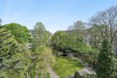 3-Zimmer-Terrassenwohnung mit Stellplatz, 3 Balkonen & Aufzug – Wohnen auf hohem Niveau in Bestlage! - Ausblick Loggia Gartenseite
