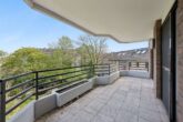 3-Zimmer-Terrassenwohnung mit Stellplatz, 3 Balkonen & Aufzug – Wohnen auf hohem Niveau in Bestlage! - Loggia Gartenseite
