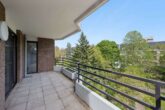 3-Zimmer-Terrassenwohnung mit Stellplatz, 3 Balkonen & Aufzug – Wohnen auf hohem Niveau in Bestlage! - Loggia Gartenseite